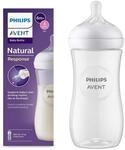 Philips AVENT Babyflasche Natural Response &ndash; Babyflasche, 330 ml, BPA-frei, f&uuml;r