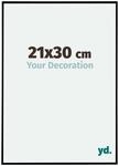 Your Decoration - Bilderrahmen 21x30 cm - Schwarz Matt - Bilderrahmen aus Kunststoff