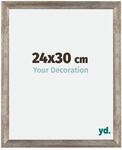 yd. Bilderrahmen 24x30 cm Metall Vintage - Holz Rahmen Mura