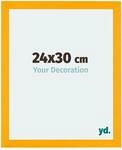 yd. Bilderrahmen 24x30 cm Gelb - Holz Rahmen Mura
