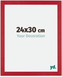 yd. Bilderrahmen 24x30 cm Rot - Holz Rahmen Mura