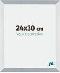 yd. Bilderrahmen 24x30 cm Aluminium Geb&uuml;rstet - Holz Rahmen Mura