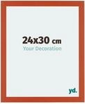 yd. Bilderrahmen 24x30 cm Orange - Holz Rahmen Mura