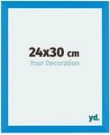 yd. Bilderrahmen 24x30 cm Hellblau - Holz Rahmen Mura