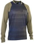 ION MTB-Jersey Langarm Scrub Braun Gr. L