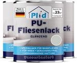 Plid Fliesenfarbe Lichtgrau Gl&auml;nzend 2,25 l &ndash; Fliesenlack Bad & K&uuml;che
