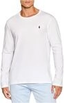 POLO RALPH LAUREN Herren 714844759 Langarm-Shirt (1 St&uuml;ck), 004 Wei&szlig;, L-XL