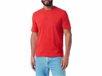 BOSS Herren TChup Relaxed-Fit T-Shirt aus Stretch-Baumwolle mit Logo-Print Rot L