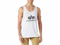 Alpha Industries Herren Basic BB Tank Top T-Shirt, White, XL