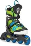 K2 Skates Jungen Inline Skates Raider Beam, Green - Blue, 30H0410.1.1.L