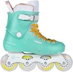 Powerslide Inline Skates Zoom Baby Blue 80, Unisex f&uuml;r Herren und Damen in Blau,