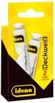 Idena 623026 - Deckwei&szlig;, 2 Tuben a 7,5 ml, hochdeckend