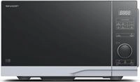 Sharp Mikrowelle YC-PS254AE-S 25L, Silber, 900W Leistung, Halb-digitale...