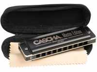 Master Edition Blues Harmonica in D (incl. soft case and cleaning cloth)