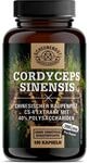 Cordyceps 1400mg -WICHTIG: 10:1 Extrakt (=14000mg reiner Raupenpilz pro Tagesdosis)