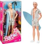 Barbie THE Movie - Puppe Filme Fans, Ken-Puppe, Sammelpuppe im Surfbrett und