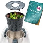 mixcover verbesserte Version Salatschleuder mit Ebook Rezeptheft kompatibel mit