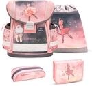 Belmil Classy Schulranzen Set 4 - teilig (403-13/AG/S) (Ballerina Black Pink)