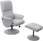 Mendler Relaxsessel Helsinki, Fernsehsessel Relaxliege TV-Sessel mit Hocker -