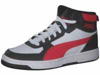 PUMA Herren Rebound Joy Sneaker, White for All time red Black, 44.5 EU