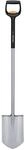 Fiskars Teleskop-Spaten f&uuml;r schwere, steinige B&ouml;den, Spitz, L&auml;nge: 111 - 130 cm,