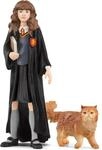 SCHLEICH Harry Potter | Hermine Granger & Krummbein 42635 | Set aus M&auml;dchenfigur &