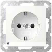 GIRA 417003 SCHUKO-Steckdose 16 A 250 V~ mit LED-Orientierungsleuchte und Shutter