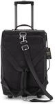 Kipling TEAGAN US Kleine Reisetasche mit Rollen, Carry On, Black Noir (Schwarz)