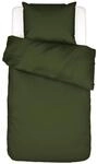 ESSENZA Bettw&auml;sche Minte Moss, 135x200 cm + 1x 80x80 cm - 100% Baumwollsatin 300TC -