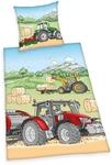 Herding Young Collection Bettwäsche-Set, Traktor-Wendemotiv, Baumwolle, Mehrfarbig, Herding Young Collection Bettwäsche-Set, Traktor-Wendemotiv, Baumwolle, Mehrfarbig,