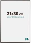 Your Decoration - Bilderrahmen 21x30 cm - Antrazit - Bilderrahmen aus Kunststoff mit