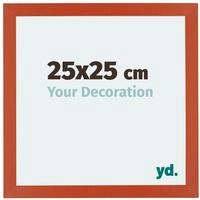 yd. Bilderrahmen 25x25 cm Orange - Holz Rahmen Mura