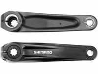 Shimano Unisex – Erwachsene Steps Kurbelarmsatz, schwarz, 175 mm