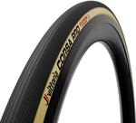 Vittoria Corsa Pro Tubeless-Ready Faltreifen Fahrradreifen, Beige/Black, 28 x 1.00