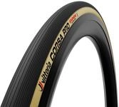 Vittoria Corsa Pro Tubeless-Ready Faltreifen Fahrradreifen, Beige/Black, 28 x 1.10