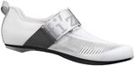 Fizik Herren Transiro Hydra Aeroweave Carbon Fahrradschuhe, wei&szlig;/silberfarben, 45 EU