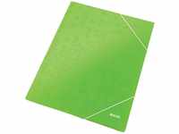 Leitz WOW 3-Klappen-Mappe, Eckspannermappe für bis zu 150 A4-Blätter, elastischer
