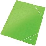 Leitz WOW 3-Klappen-Mappe, Eckspannermappe f&uuml;r bis zu 150 A4-Bl&auml;tter, elastischer