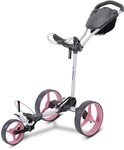 Big Max Blade Trio 3-Rad Golftrolley Ultra flach 2023 (wei&szlig;/pink)