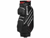 TaylorMade Golf Storm Dry Cart Bag 2023, Black/White/Red