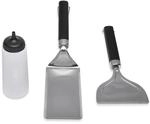 Weber Plancha-Starter-Set / 3-teiliges Zubeh&ouml;rset, Enth&auml;lt Grillplattenwender,