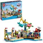 LEGO 41737 Friends Strand-Erlebnispark, Kirmes-Set mit Technic-Elementen,...