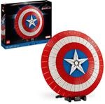 LEGO 76262 Marvel Captain Americas Schild Set, Avengers-Modellbausatz f&uuml;r...