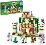 LEGO 21250 Minecraft Eisengolem Festung, EIN Bauschloss, das Sich in eine gro&szlig;e