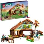 LEGO Friends Autumns Reitstall Set mit 2 Spielzeug-Pferden, Kutsche und...