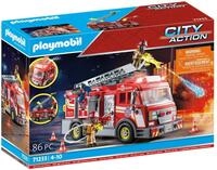 PLAYMOBIL Feuerwehrauto &ndash; Version 2023, Mehrfarbig