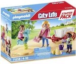 PLAYMOBIL City Life 71258 Erzieherin mit Bollerwagen, ab 4 Jahren