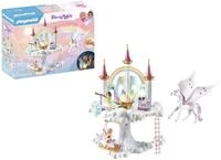 PLAYMOBIL Princess Magic 71359 Himmlisches Regenbogen-Schloss, magische Welt mit