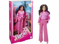 Barbie The Movie - Puppe Filme Fans, Gloria im Pink-Hosenanzug, inspiriert von