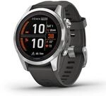 Garmin fēnix 7S Pro 42mm - GPS-Multisport-Smartwatch mit Solarladelinse, bis zu 14